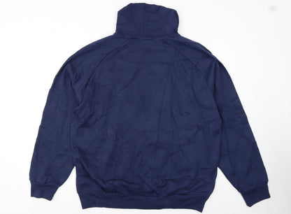 Umbro Men's Blue XL Pullover Hoodie Sports Style