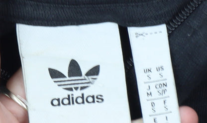 Adidas Men's Black Small 1/2 Zip Sweatshirt Sports Pullover