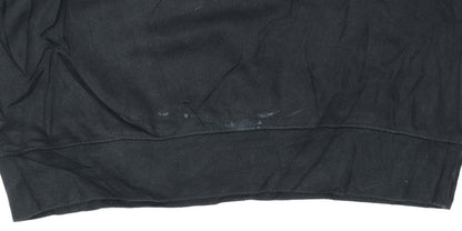 Adidas Men's Black Small 1/2 Zip Sweatshirt Sports Pullover