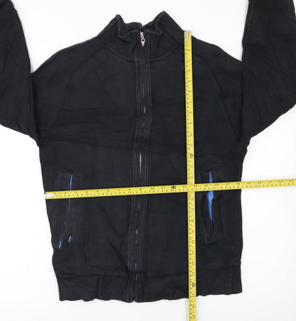 Umbro Men's Black Small Track Jacket Full Zip Sportswear