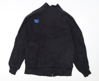Umbro Men's Black Small Track Jacket Full Zip Sportswear