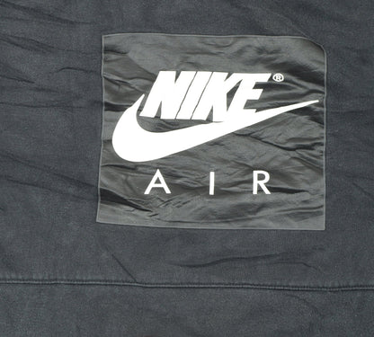 Nike Air Men's Black Small Pullover Sweatshirt Crew Neck Athletic Fleece