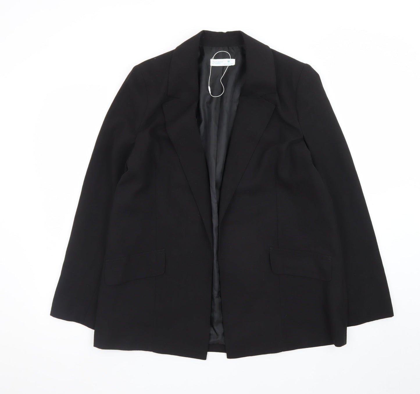 Primark Women Black Regular Fit Single-Breasted Blazer M