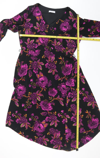 Marks and Spencer Women’s Multicoloured Wrap Dress Size 18