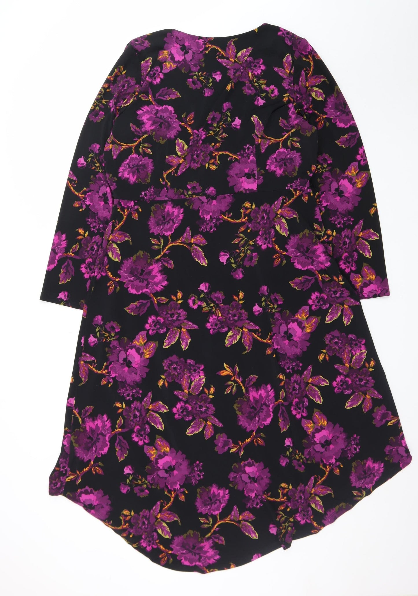 Marks and Spencer Women’s Multicoloured Wrap Dress Size 18