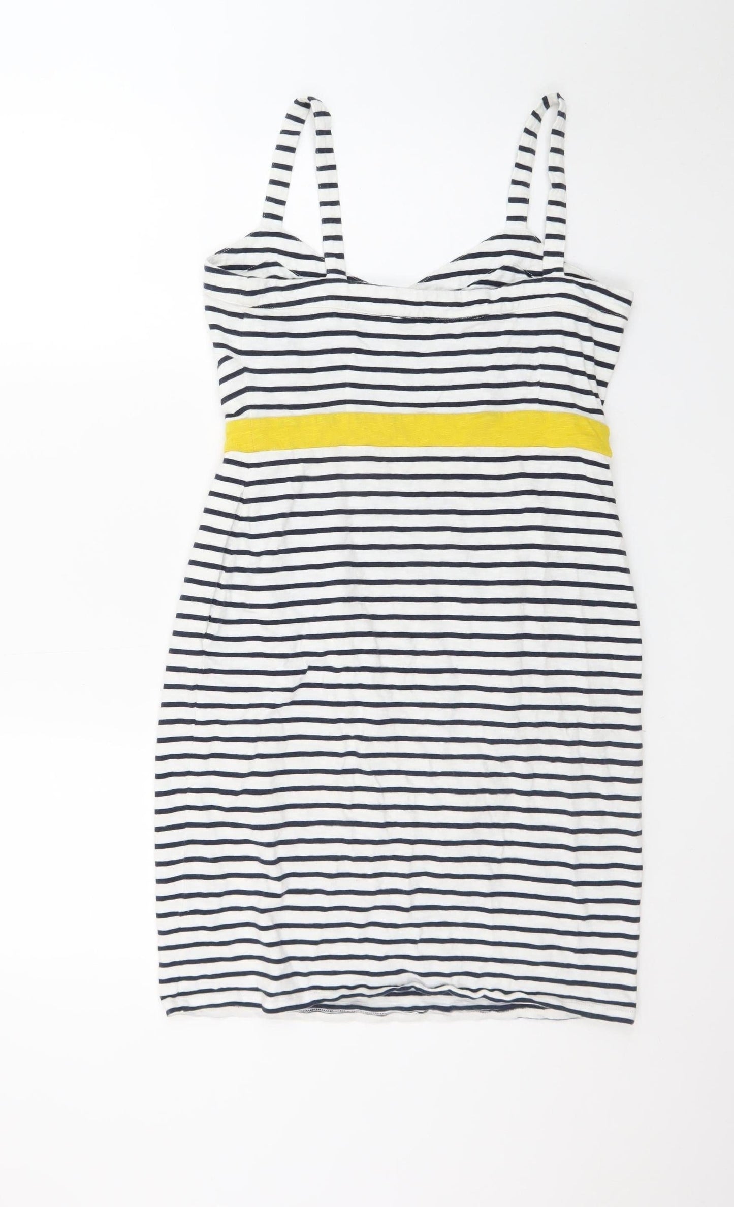 Boden Women's Multicoloured Striped Tank Dress Size 10