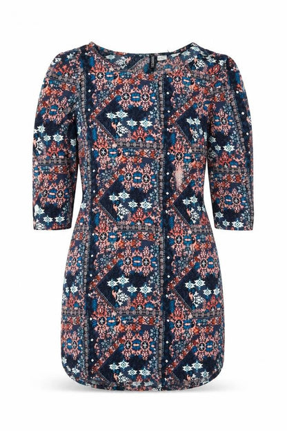 H&M Divided Womens Multicoloured Size 8 Boho Bodycon Dress