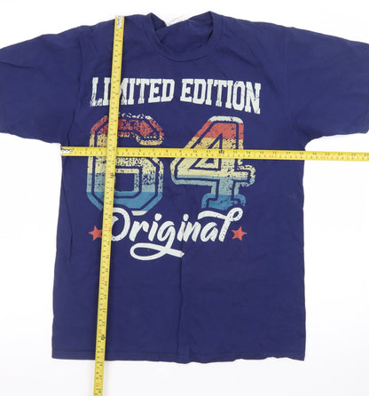 Fan Favorite Men's Blue 'Limited Edition 64 Original' Graphic T-Shirt M