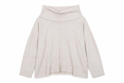 Apricot Womens Beige Cowl Neck Pullover Jumper UK 14