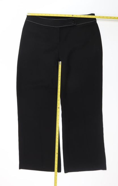 Debenhams Women’s Black Size 16 Dress Pants Straight Leg