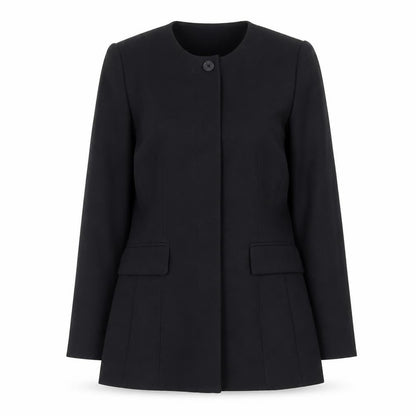 Marks & Spencer Women’s Black Size 10 Tailored One-Button Blazer