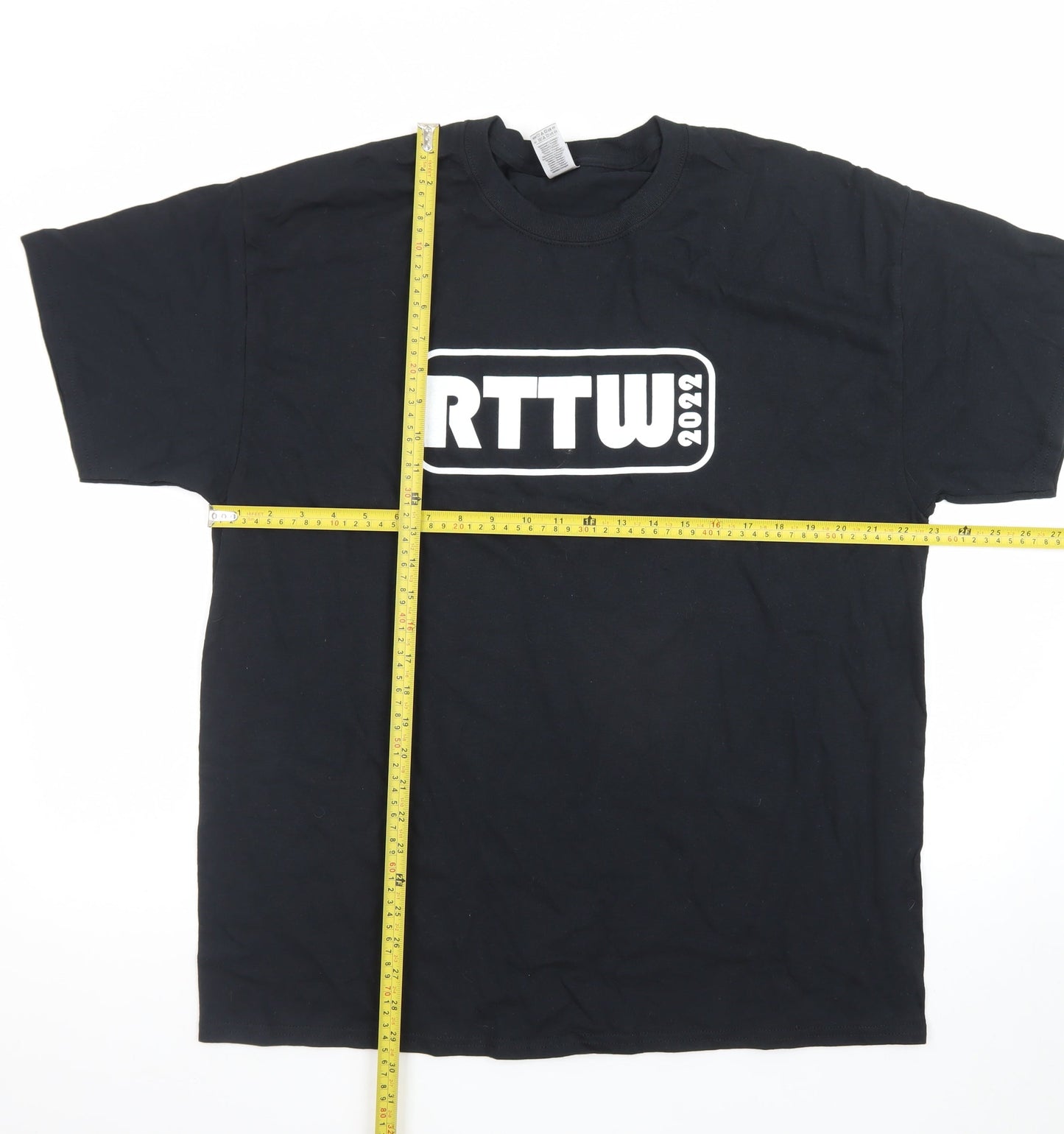 Gildan Men's Black RTTW 2022 Heavy Cotton T-Shirt XL