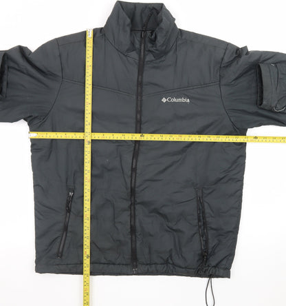 Columbia Mens Black M Omni-Heat Insulated Puffer Jacket