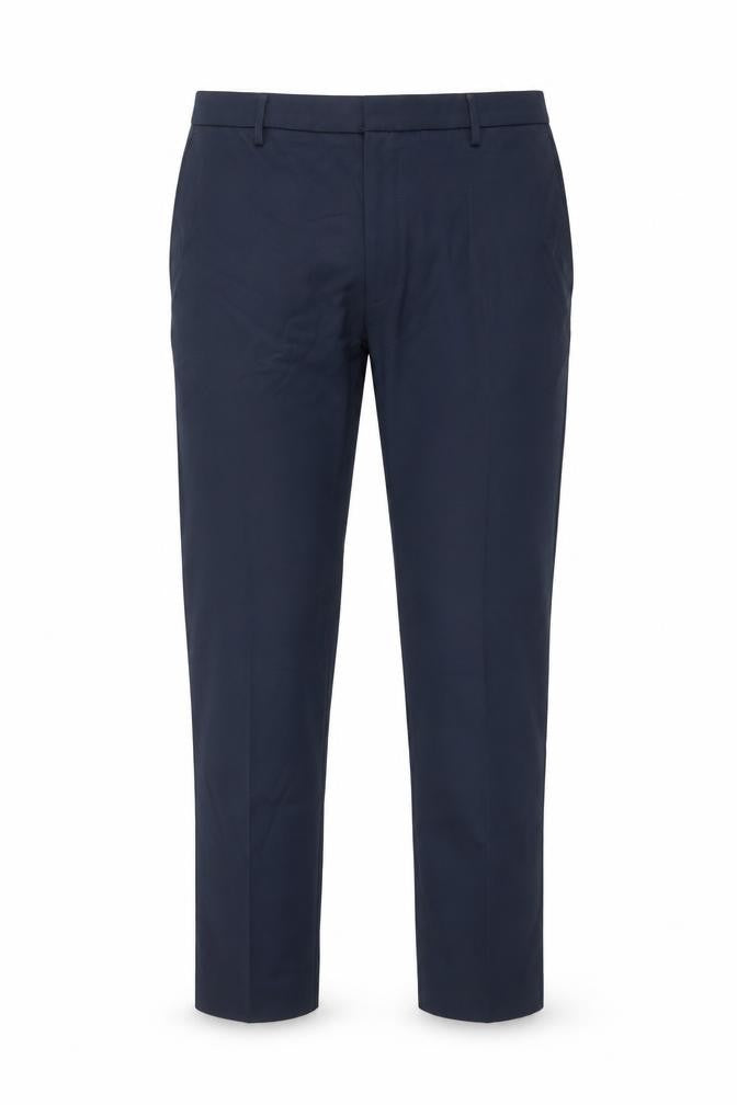 Marks and Spencer Men's Blue 42in Regular Fit Dress Pants