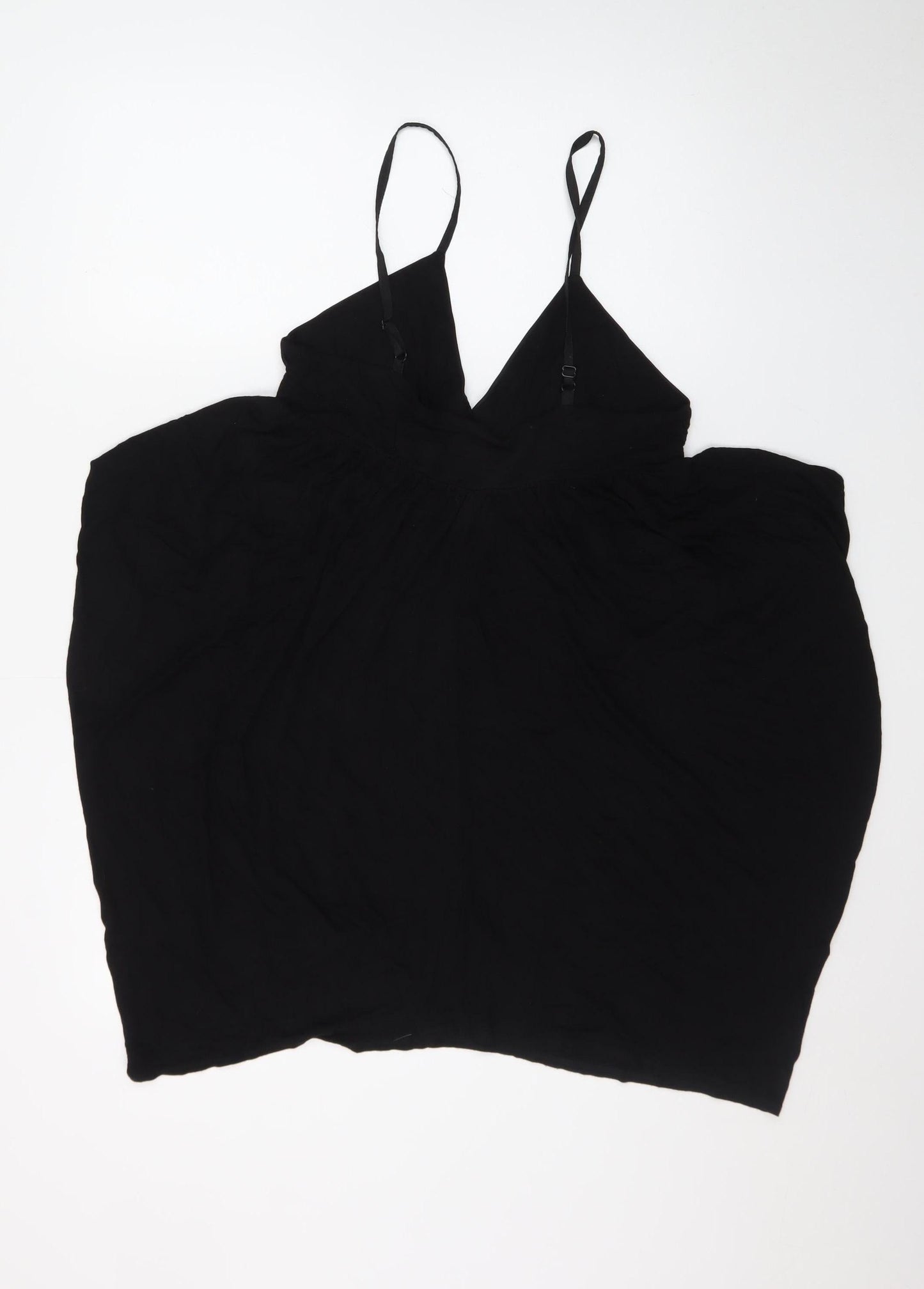 Miss Selfridge Women's Black Size 12 Beaded Slip Dress