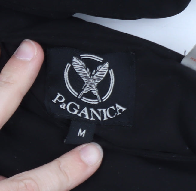 PaGANICA Men's Black M 1/4 Zip Softshell Jacket