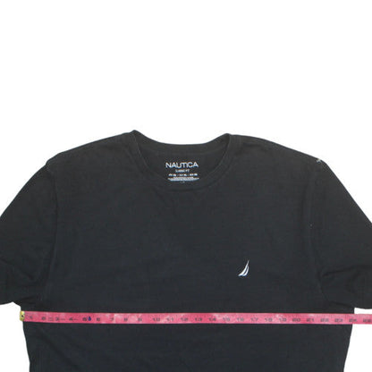 Nautica Men's Black Classic Fit Cotton Crew Neck T-Shirt 2XL