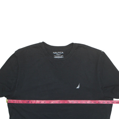 Nautica Men's Black Classic Fit Cotton Crew Neck T-Shirt 2XL