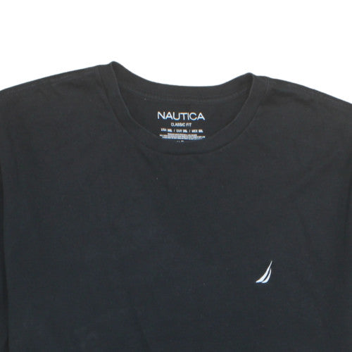 Nautica Men's Black Classic Fit Cotton Crew Neck T-Shirt 2XL