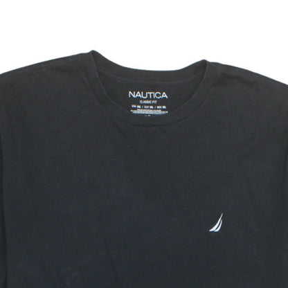 Nautica Men's Black Classic Fit Cotton Crew Neck T-Shirt 2XL