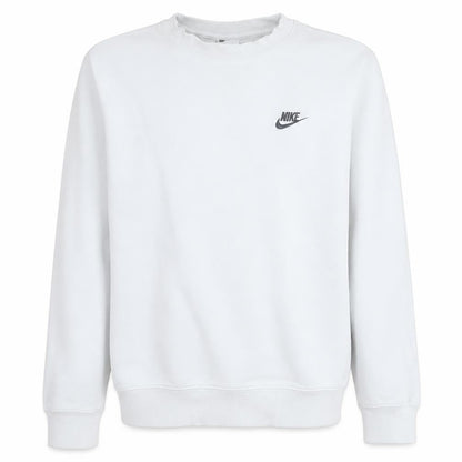 Nike Men's White Crew Neck Pullover Sweatshirt S