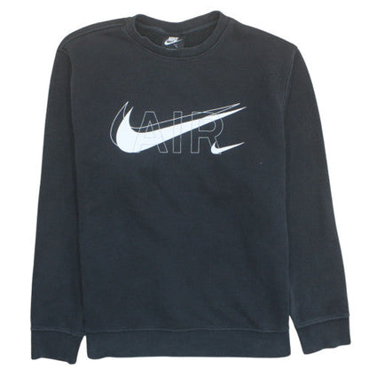 Nike Men’s Black Large Pullover Crew Neck Graphic Sweatshirt