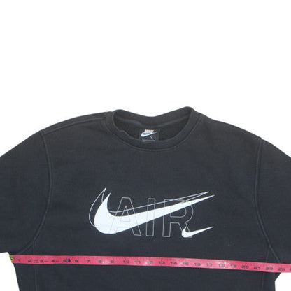 Nike Men’s Black Large Pullover Crew Neck Graphic Sweatshirt