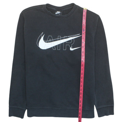 Nike Men’s Black Large Pullover Crew Neck Graphic Sweatshirt