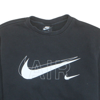 Nike Men’s Black Large Pullover Crew Neck Graphic Sweatshirt
