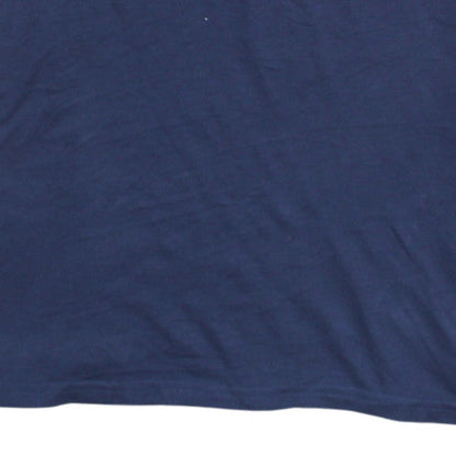 Under Armour Men's Navy Notre Dame USA Flag Graphic T-Shirt 3XL Loose Fit