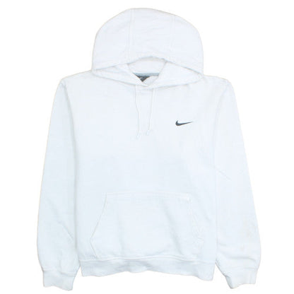 Nike Men's White XL Pullover Hoodie with Logo