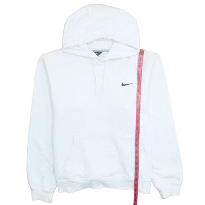 Nike Men's White XL Pullover Hoodie with Logo