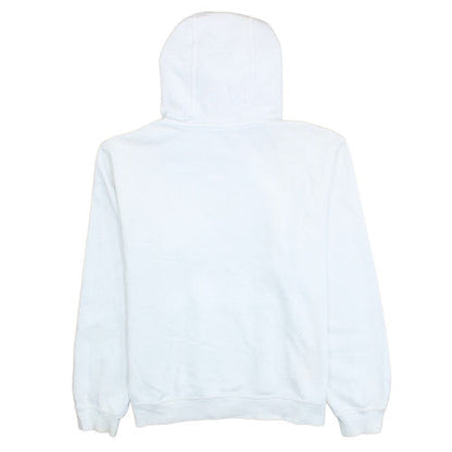 Nike Men's White XL Pullover Hoodie with Logo