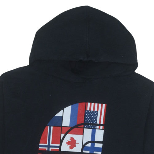 The North Face Mens Black XL Pullover Hoodie Graphic Print