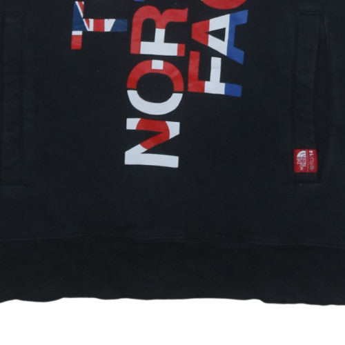 The North Face Mens Black XL Pullover Hoodie Graphic Print