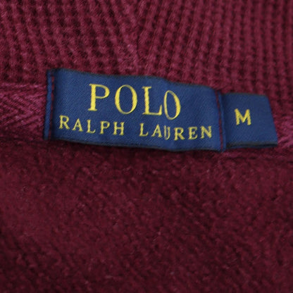 Polo Ralph Lauren Men's Red Full Zip Hoodie Size M