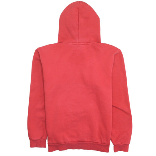 Puma Men's Red Pullover Hoodie Small Fleece Logo Sweatshirt