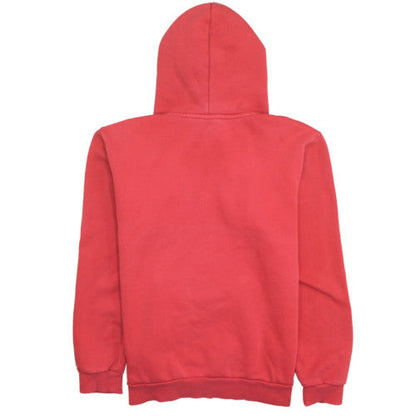 Puma Men's Red Pullover Hoodie Small Fleece Logo Sweatshirt