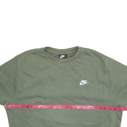 Nike Men's Green L Crew Neck Pullover Sweatshirt