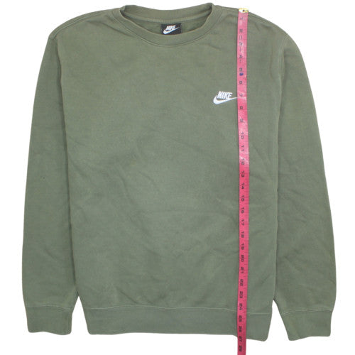Nike Men's Green L Crew Neck Pullover Sweatshirt