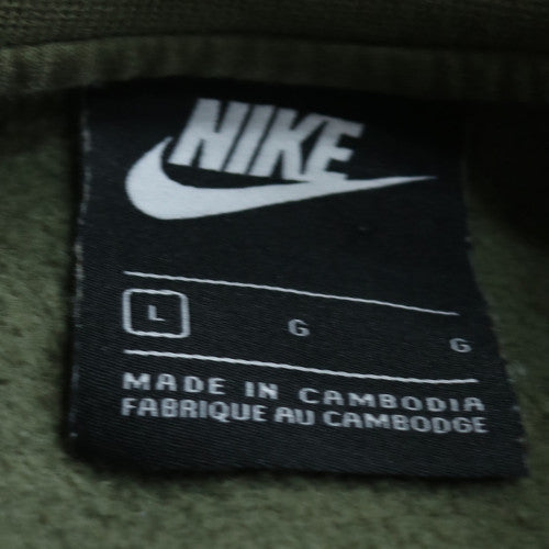 Nike Men's Green L Crew Neck Pullover Sweatshirt