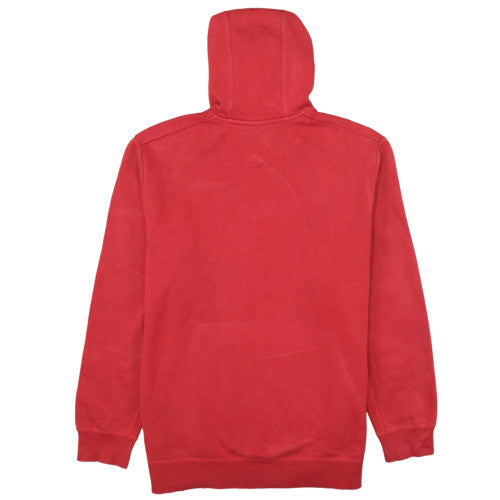Adidas Mens Red XL Pullover Hoodie Fleece Regular Fit