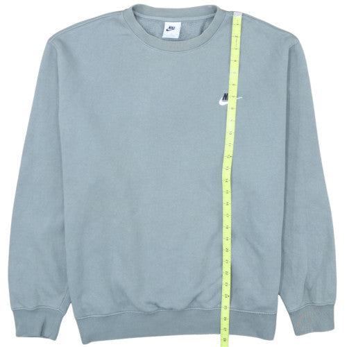 Nike Men's Grey XL Crew Neck Fleece Pullover Sweatshirt