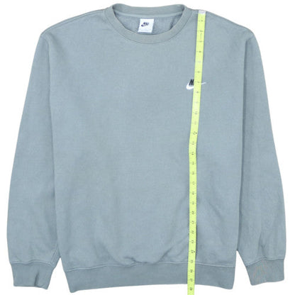 Nike Men's Grey XL Crew Neck Fleece Pullover Sweatshirt
