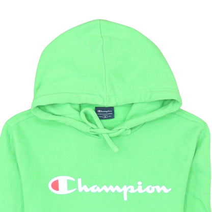 Champion Women's Green Pullover Hoodie Size S Cotton Blend