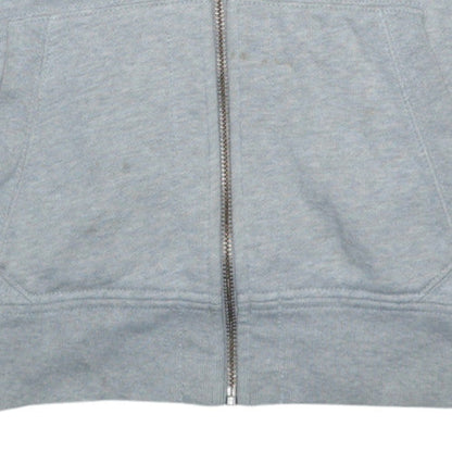 Ralph Lauren Men's Grey Full Zip Hoodie Size L Cotton Blend