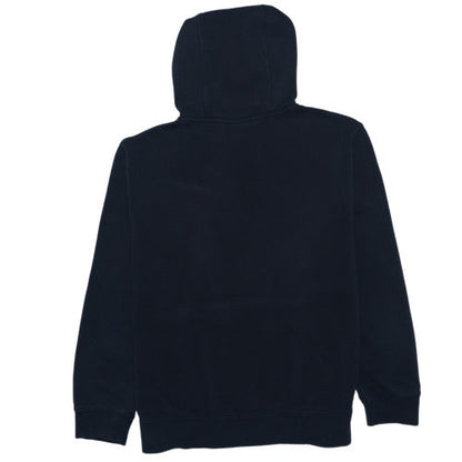 Nike Men's Black Pullover Hoodie L Cotton Fleece Logo Casual