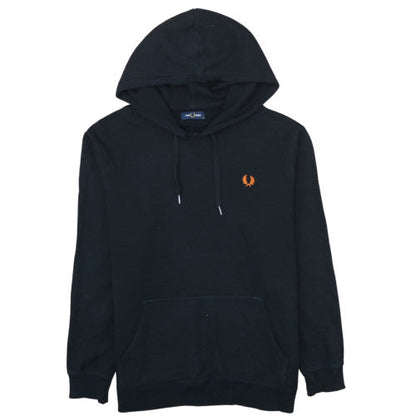 Fred Perry Men's Black XL Pullover Hoodie with Logo