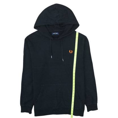 Fred Perry Men's Black XL Pullover Hoodie with Logo
