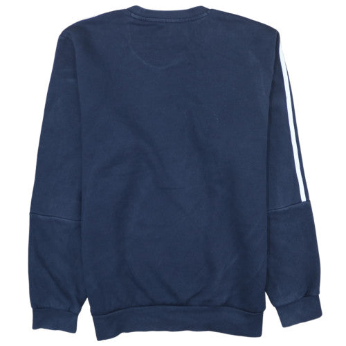 Adidas Men's Blue XL Pullover Sweatshirt Crew Neck Fleece